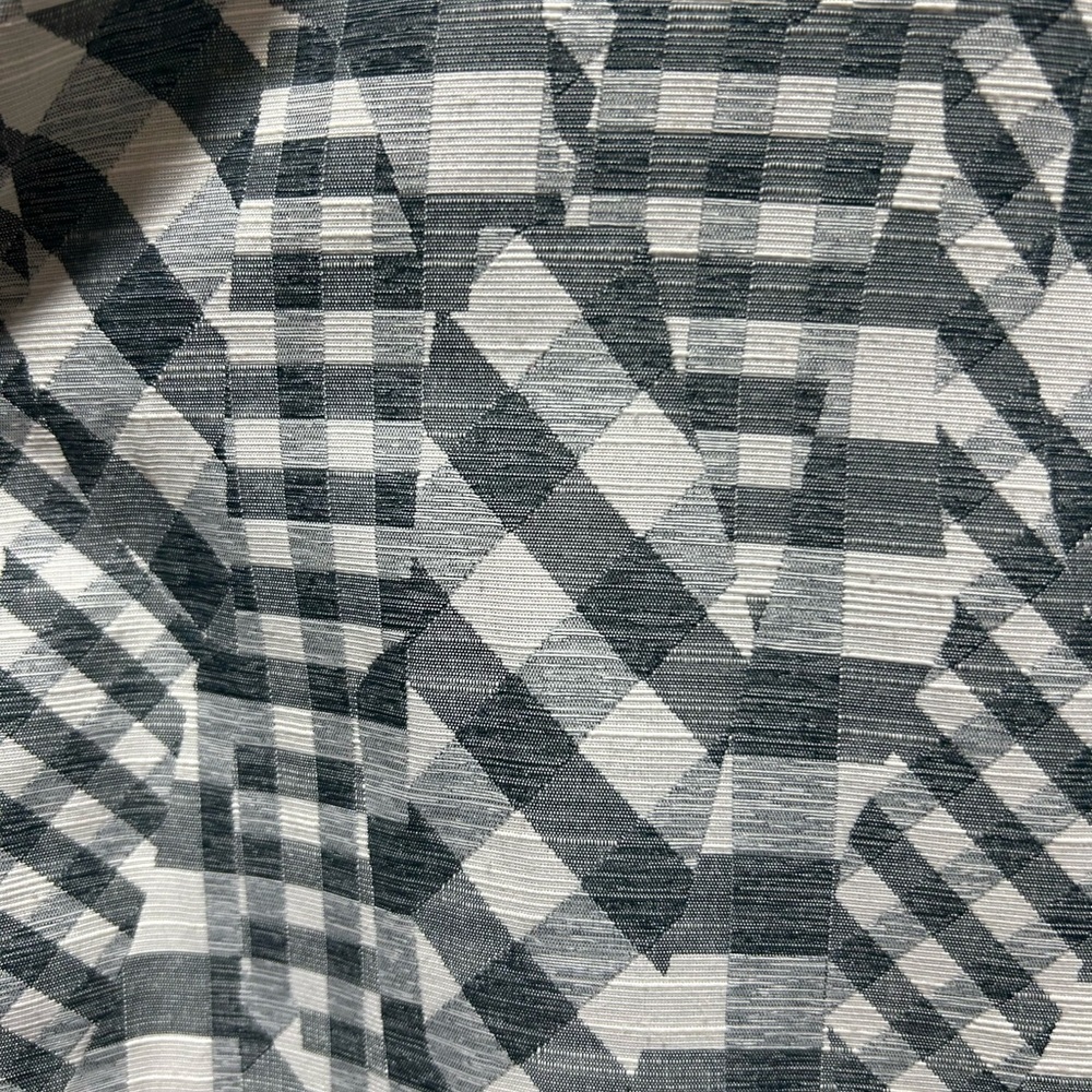 Prose & Poetry Gray and White Checkered Sleeveless Mini Length Dress. Size Small - Picture 5 of 10